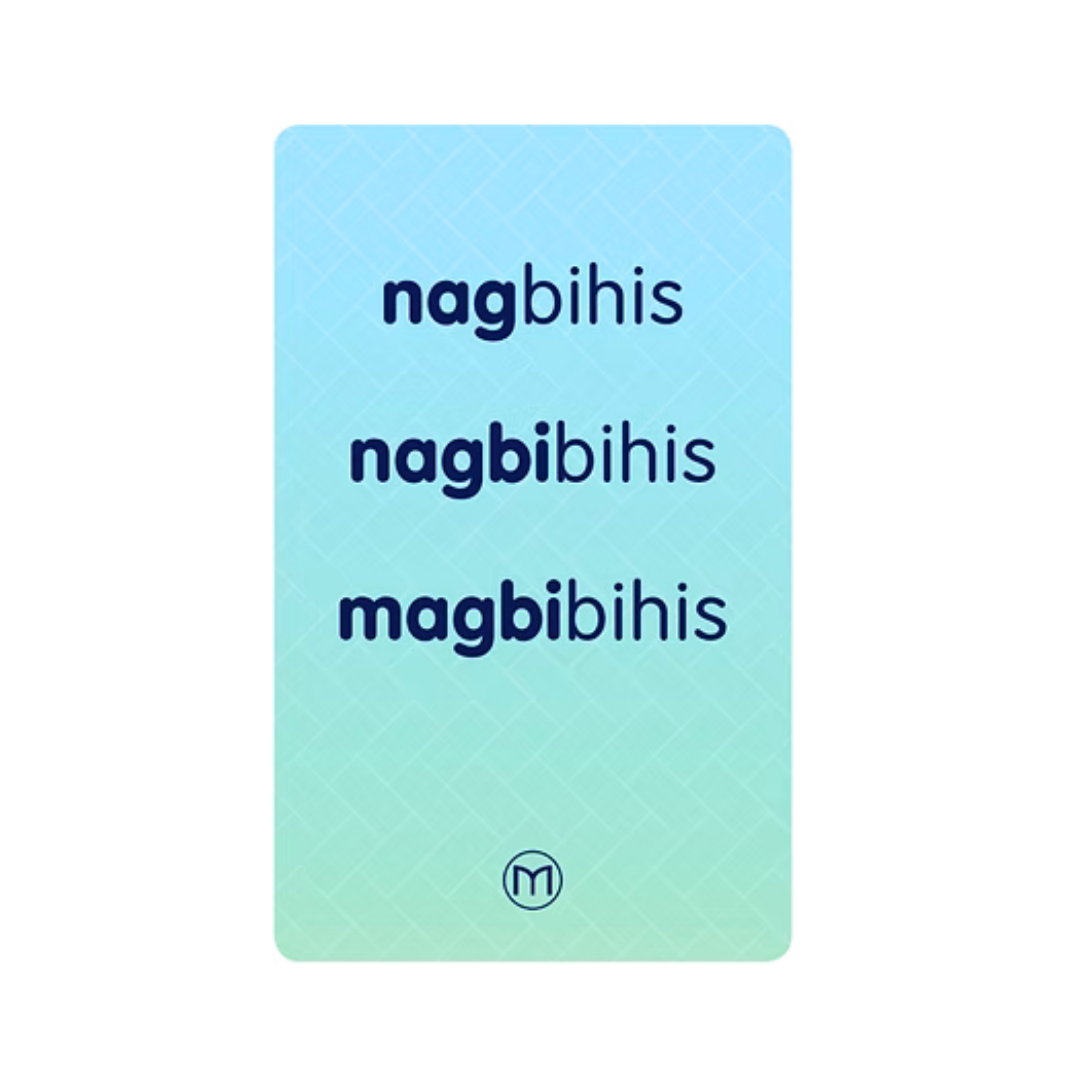 Mga Salitang Kilos: Mga karaniwang Pandiwa sa Buhay ng Bata Flashcards