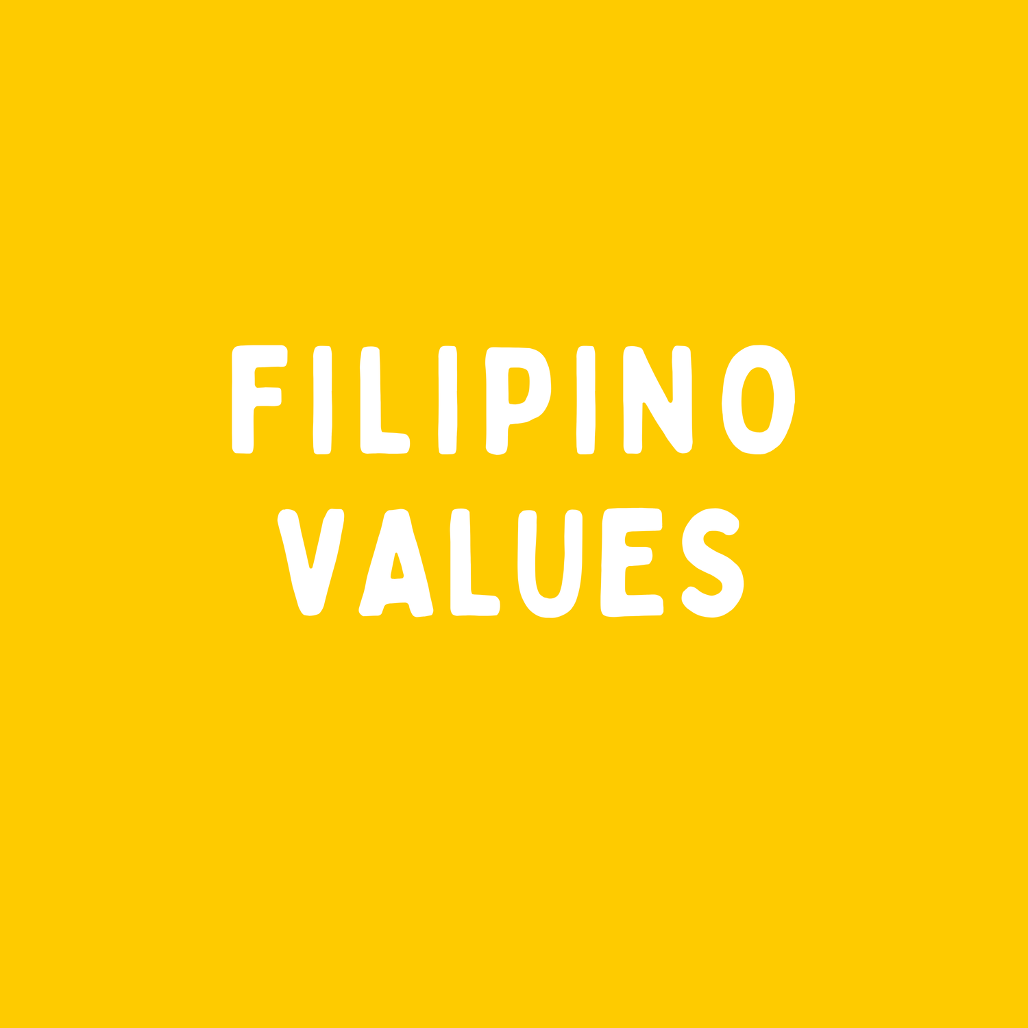 Filipino Values