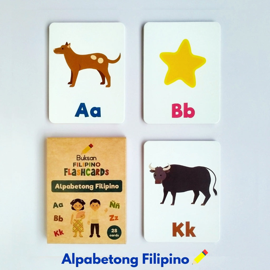 Buksan Alpabetong Filipino Flashcards | Filipino For Kids – Matatas ...