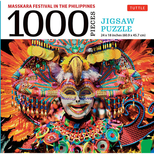 Masskara Festival in the Philippines - 1000 Pieces Jigsaw Puzzle