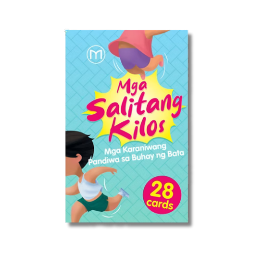 Mga Salitang Kilos: Mga karaniwang Pandiwa sa Buhay ng Bata Flashcards